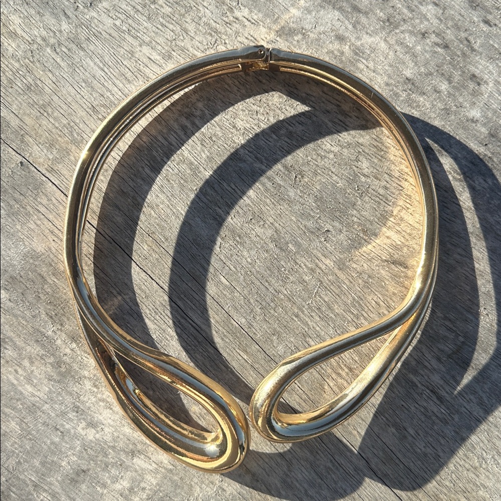 Gold Statement Necklace [NEVER WORN]